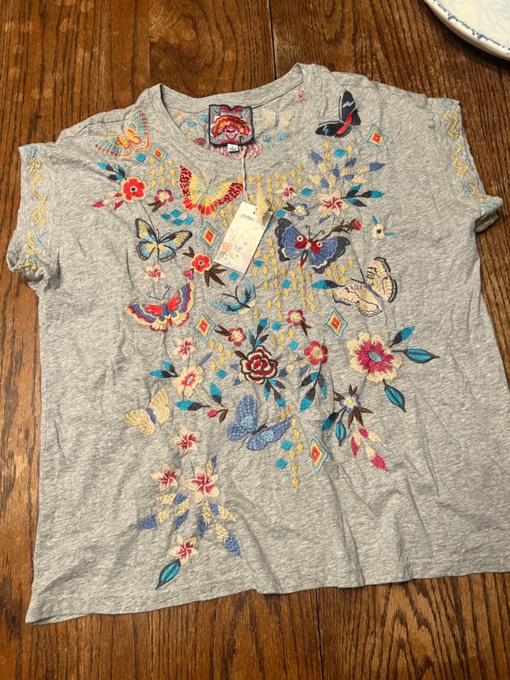 Johnny Was Mariposa Relaxed Tee New with tags ! Medium and large available